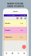 My note list to do screenshot 1