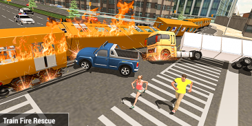 Train Fire Rescue Simulator 2019 screenshot 7