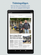 Hallandsposten e-tidning screenshot 0