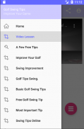 Golf Swing Tips screenshot 2
