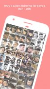 Latest Boys Hair Styles 2017 - Hairstyles Haircuts screenshot 0