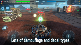 Tanks vs Robots：Real Steel War screenshot 1