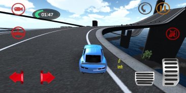 Extreme Bridge Racing. Real driving on Speed cars. screenshot 6