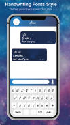 Handwriting Fonts Style screenshot 0
