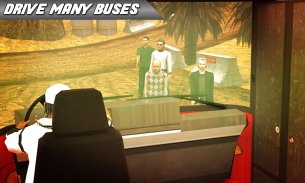 Coach bus driving simulator 3d screenshot 3