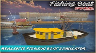 Barco de pesca simulador 3D screenshot 12