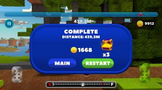 Blocky Rider: Roads Racing screenshot 10