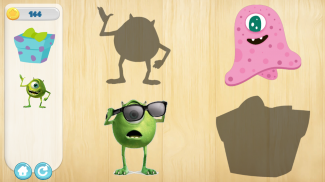 Monster Inc Puzzle Game for Kids screenshot 1