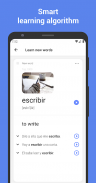 Learn Spanish with flashcards! screenshot 1
