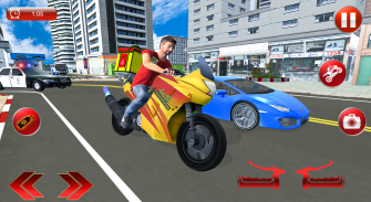 Moto Pizza Boy-New Pizza Delivery Games screenshot 0