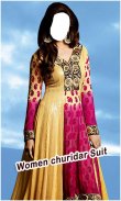 Women Churidar Suit HD screenshot 4