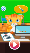 Kitten Doctor: Furry Pet Hospital Game screenshot 1