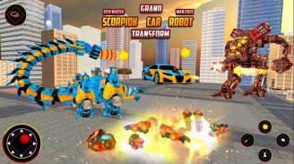 Grand Robot Transform Car Game screenshot 2