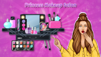 princess game - princess makeup game  & salon game screenshot 3