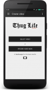 Thuglife Video Maker screenshot 0