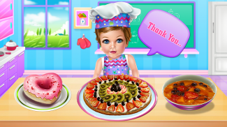 Baby Girl Cooking School screenshot 2