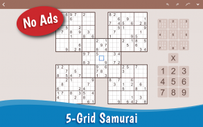 MultiSudoku: Samurai Sudoku screenshot 0