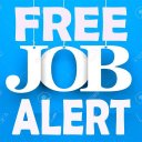 Free job alert / free job alert / Free job Icon