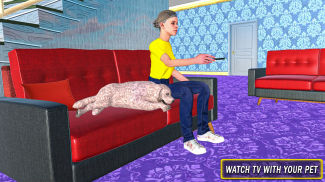 cão estimação  família virtual screenshot 1