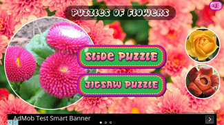 Puzzles of Flowers Free screenshot 0