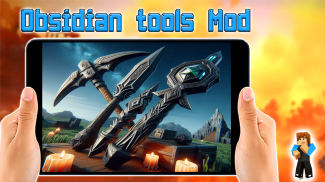 Obsidian Tools Mod Minecraft screenshot 2