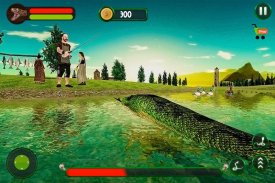 Angry Anaconda Snake Simulator: RPG Action Game screenshot 1