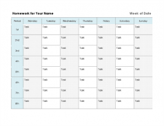 Schedules Templates screenshot 13