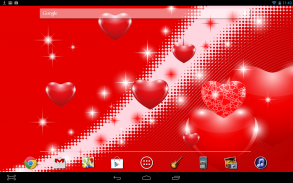 Red Hearts LWP screenshot 2