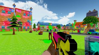PaintBall Shooting Arena 3D: Paint shooter Gun screenshot 3