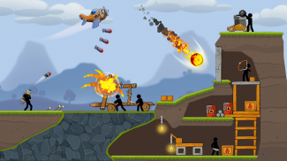 Boom Stick: Bazooka Puzzles screenshot 1