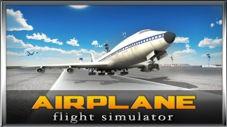 Uçak Uçuş Simülatörü 3D screenshot 10
