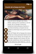 Oración de la Sangre de Cristo screenshot 0