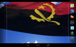 Angola Flag Live Wallpaper screenshot 2