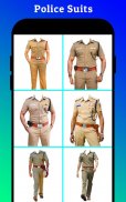 Men police suit photo editor screenshot 8