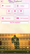Photo Keyboard with Emoticons screenshot 0