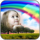 Rainbow Photo Frames Icon