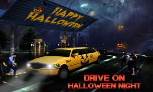 Halloween Nacht Taxi Fahrer 3D screenshot 1