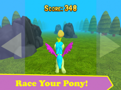 Running Pony 3D: Little Race screenshot 16