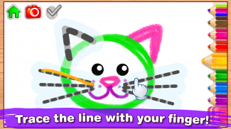 Bini Toddler Coloring Games! screenshot 1