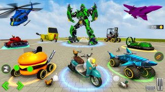Heli Robot Car Game:Robot Game screenshot 2