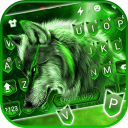 Wild Night Wolf Toetsenbord Th Icon