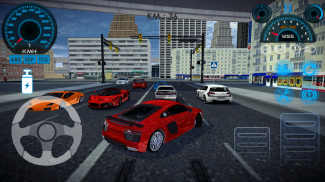 Audi R8 Driving & Drift Simulator screenshot 1