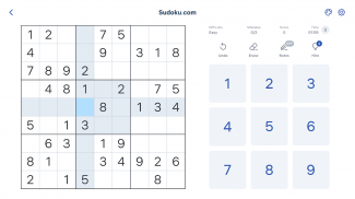 Sudoku.com - سودوکوی کلاسیک screenshot 3