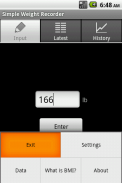 Simple Weight Recorder screenshot 6