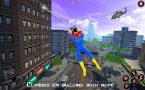 Rope Amazing Hero Crime City Simulator screenshot 6