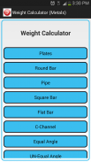 Weight Calculator (Metal) screenshot 0