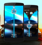 Cars Zipper Lock Screen screenshot 2