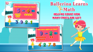 Ballerina préscolaire Math screenshot 2
