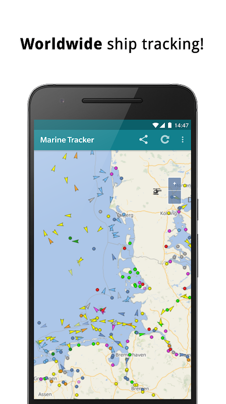 Radar marítimo & Navio Tracker - Radar do navio - Download do APK