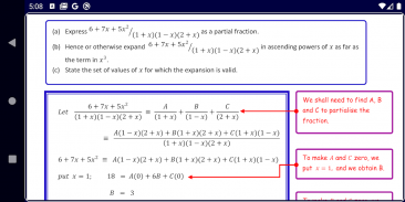 Partial fractions Pure Math screenshot 11